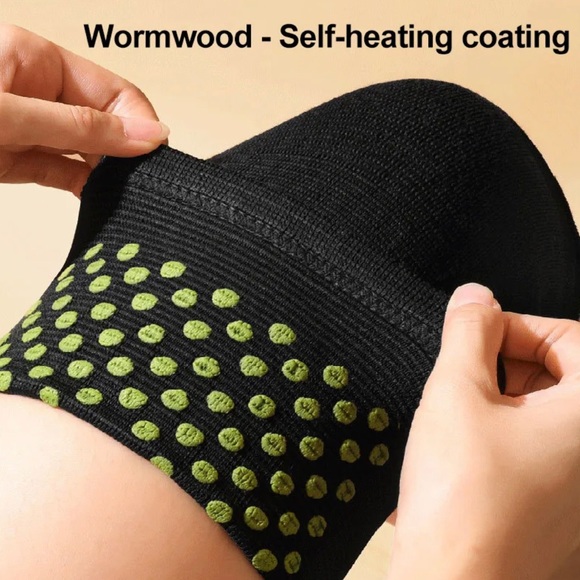 Self Heating Knee Pad Warm Socks Arthritis Joint Pain Reliefs Protection Wrap - Picture 11 of 14